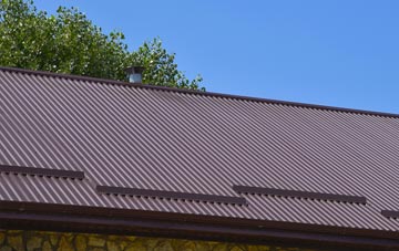typical Pamber Green corrugated roof uses